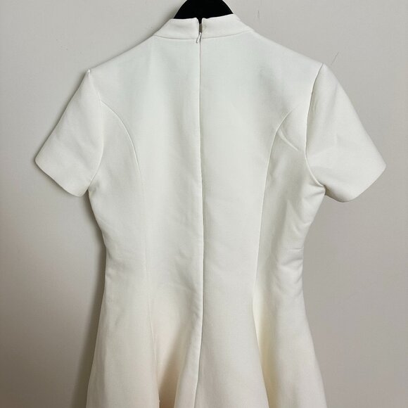 BARDOT Zephyra Short-Sleeve Collared Mini Dress in Orchid White US 8 (Large) - Picture 7 of 11